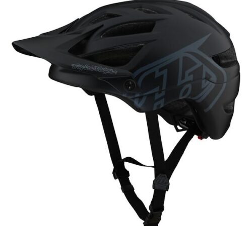 TLD A1 Helmet, Drone Black