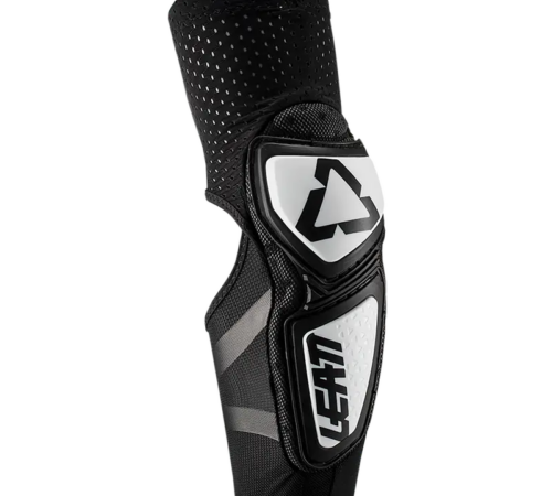 Leatt Contour Elbow Guard, white/Black Junior