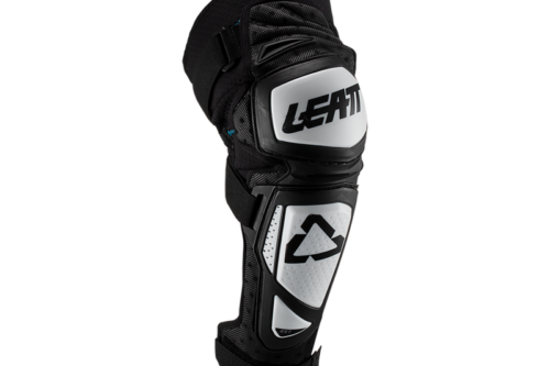 Leatt EXT Knee&Shin Guard, white/Black Junior
