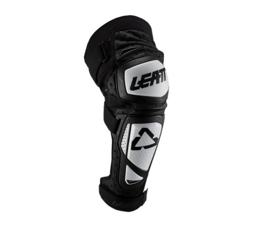 Leatt EXT Knee&Shin Guard, white/Black Junior