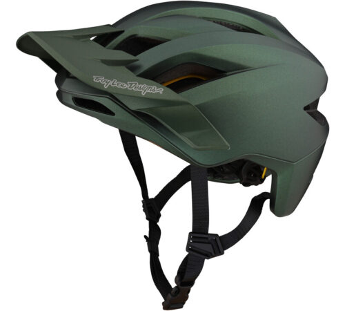 TLD Flowline Helmet, Orbit Forest Green