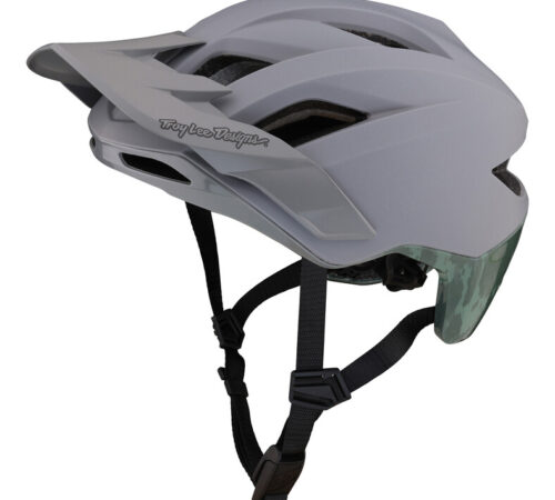 TLD Flowline Se Helmet, Radian Camo Gray/Army Green
