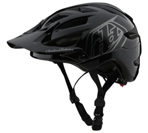 TLD A1 Helmet, Drone Black/Silver Youth