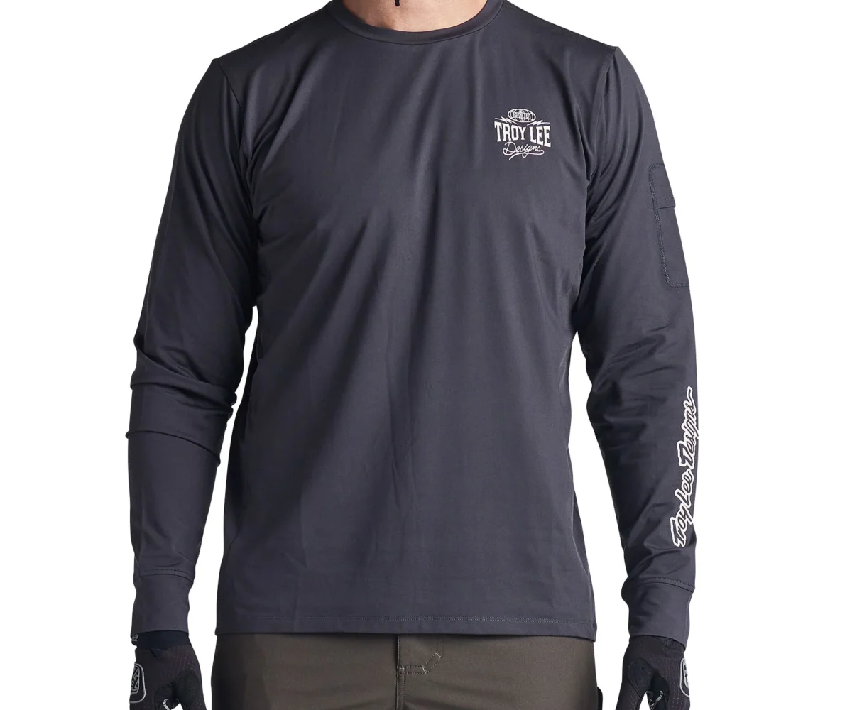 TLD Ruckus Ls Ride Tee Bolts Carbon