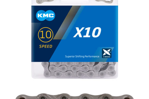 Ketju 10-v KMC X10 Grey, 1/2 x 11/128", 114L