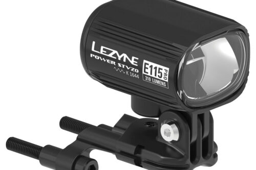 Etuvalo LEZYNE Ebike Power StVZO PRO E115, musta