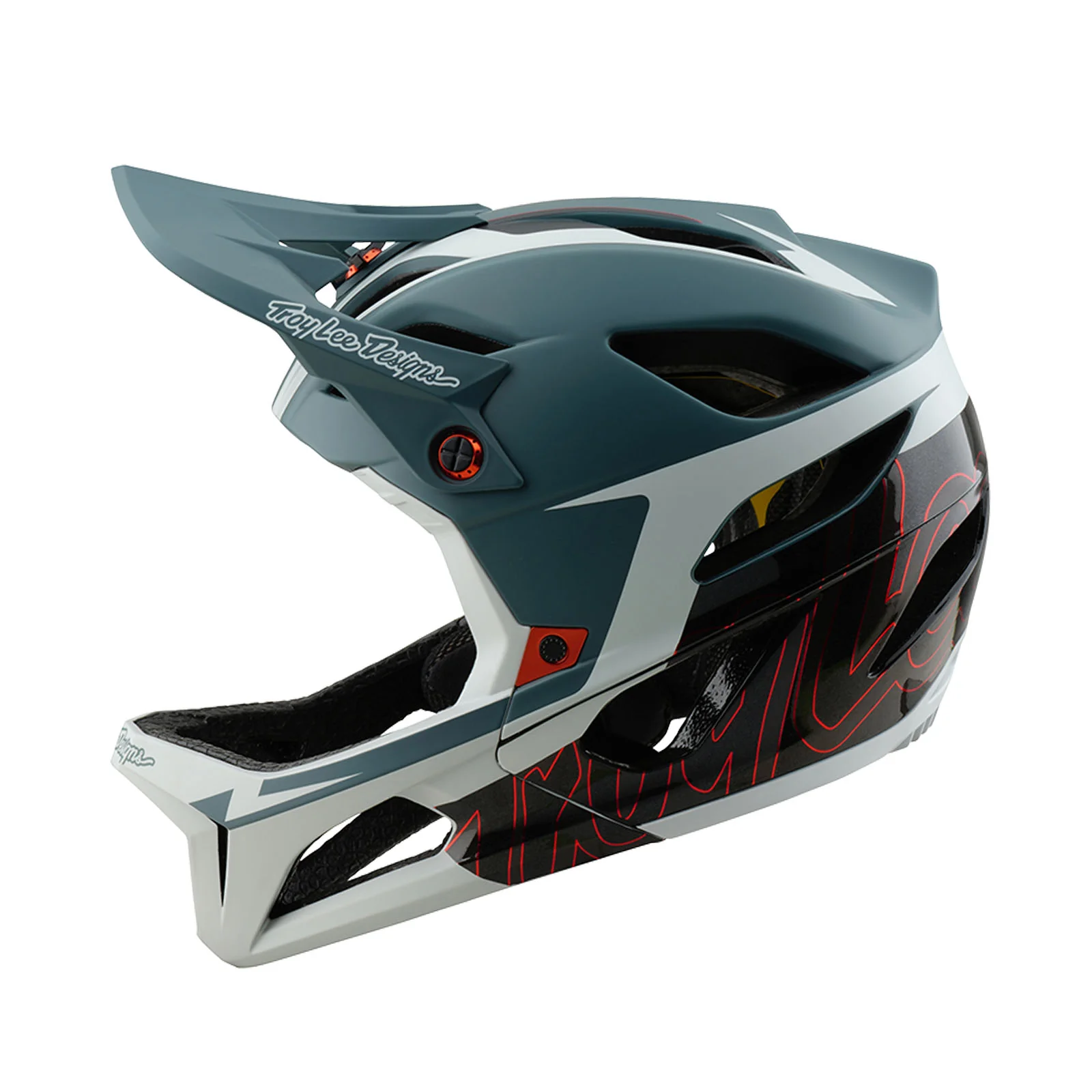 TLD Stage Helmet, Neauwave Smoke - Image 2