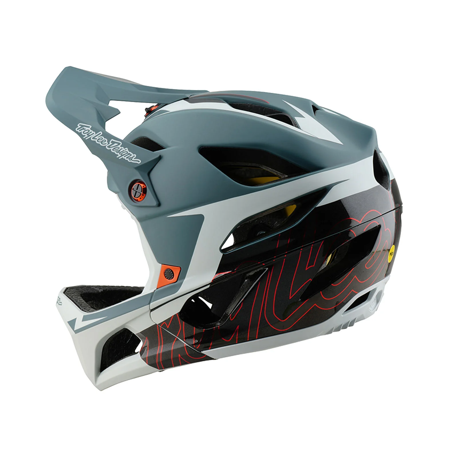 TLD Stage Helmet, Neauwave Smoke - Image 3