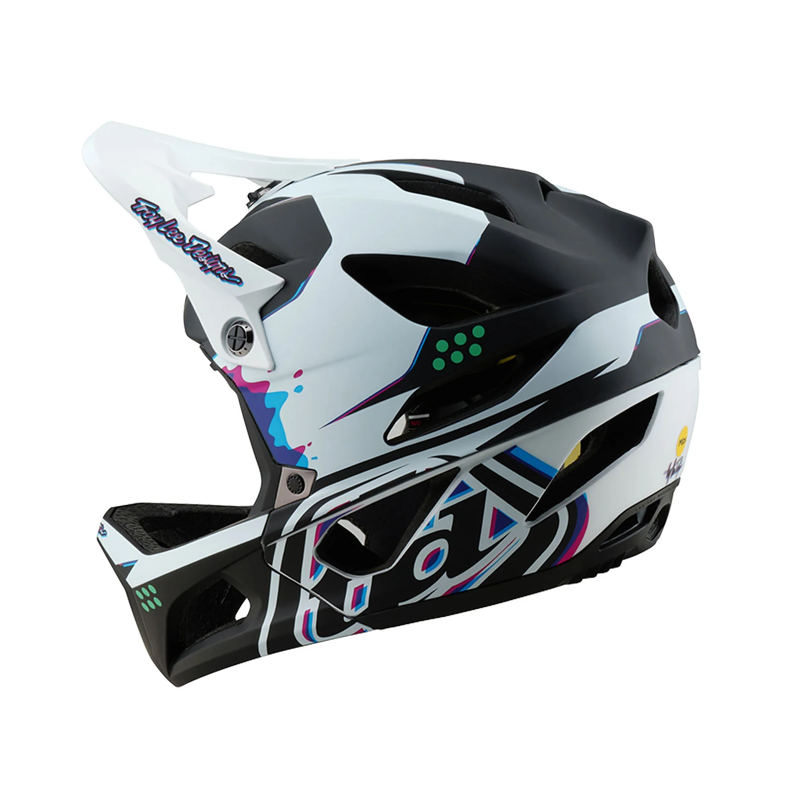 TLD Stage Helmet, Trooper White - Image 3