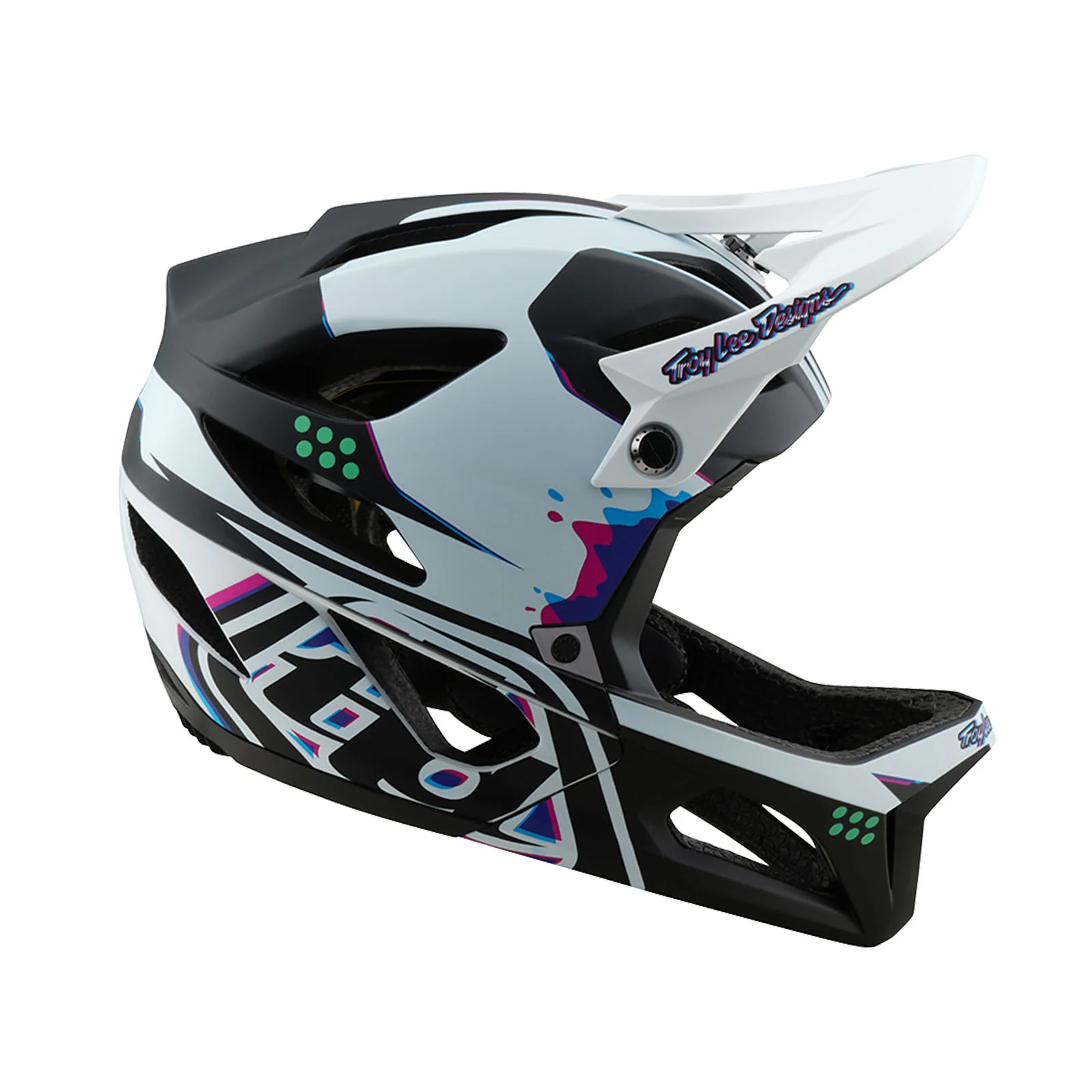 TLD Stage Helmet, Trooper White - Image 5