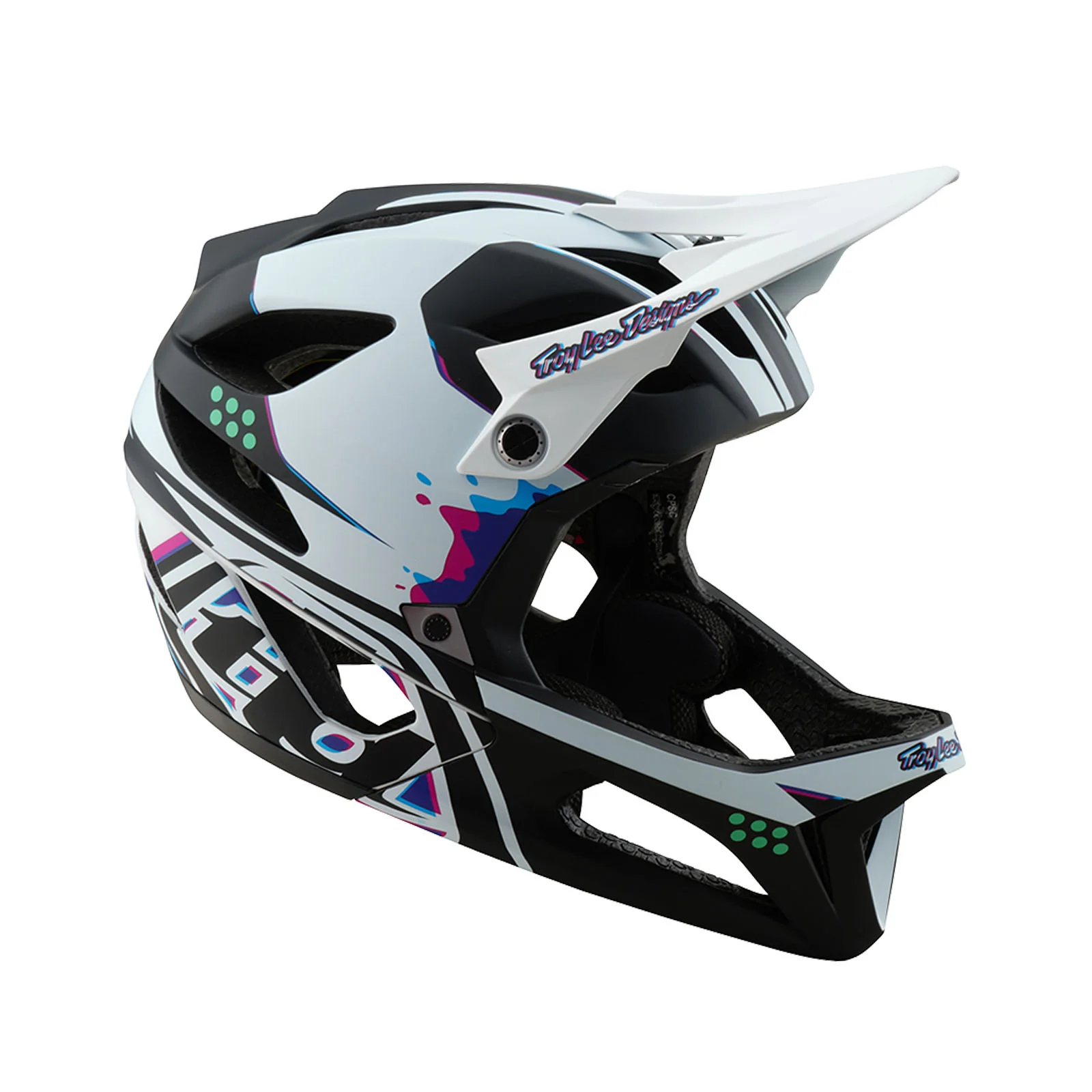 TLD Stage Helmet, Trooper White - Image 4