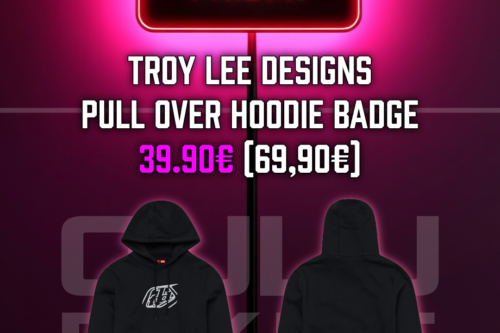 Troy Lee Designs Pullover Hoodie Badge Black
