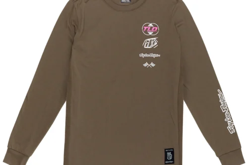 Troy Lee Designs  Skyline Long Sleeve Ride Tee Worldwide Caper
