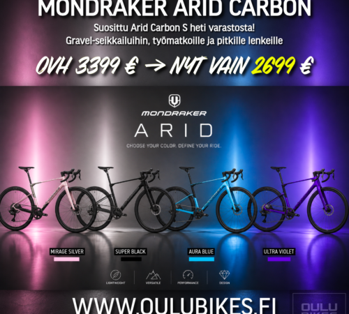 Mondraker Arid Carbon S (4 värivaihtoehtoa)