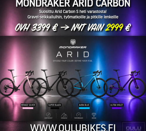 Mondraker Arid Carbon S (4 värivaihtoehtoa)