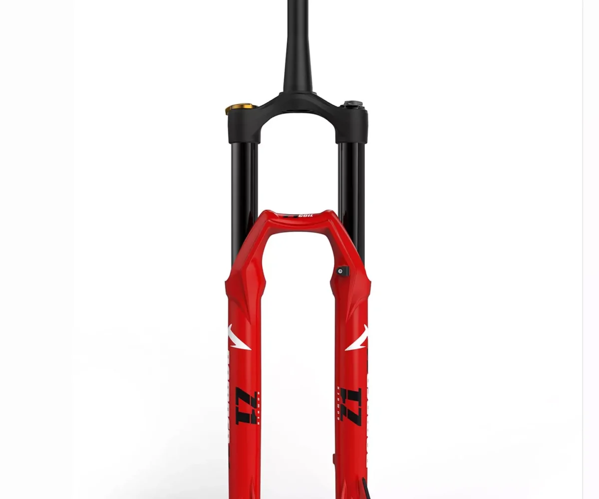 Marzocchi Bomber Z1 Coil 29 170mm Grip. Punainen