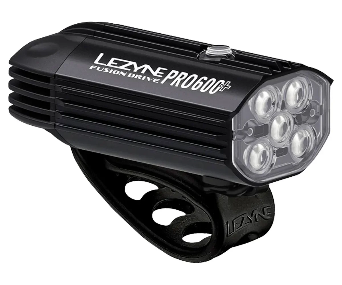 Ladattava led- etuvalo LEZYNE Fusion Drive Pro 600 musta