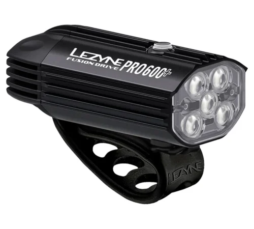 Ladattava led- etuvalo LEZYNE Fusion Drive Pro 600 musta