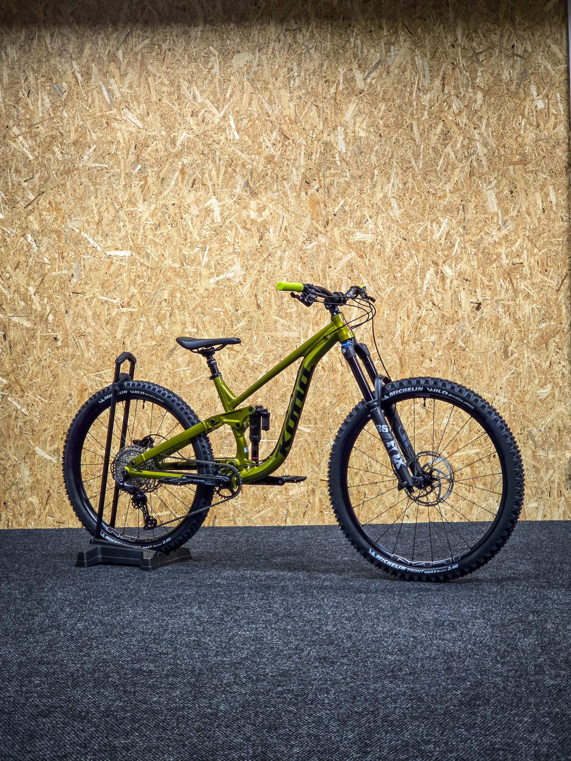 Kona Process DL 153 Olive Oulu Bikes Custom Build