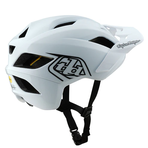 TLD Flowline Helmet, Point white - Image 3