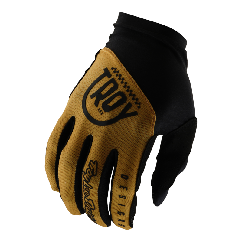 TLD Flowline Glove Eyez Gold