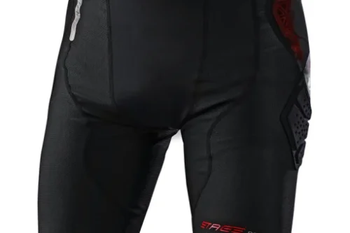 TLD Stage Ghost D30 Short Baselayer, Black