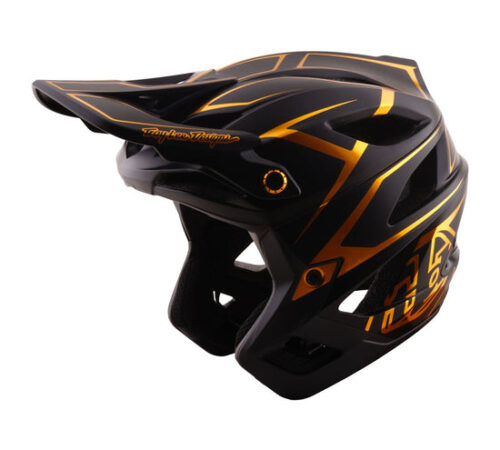 TLD Stage Stunt Helmet, Pinstripe Black